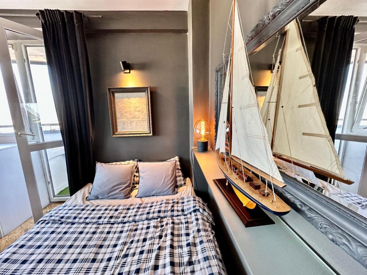 Super Apartament Grey Centrum 2X Metro Fast Wifi 300 Mbs Netflix Appletv Smarttv Spotify Panorama Miasta Warsaw Ngoại thất bức ảnh