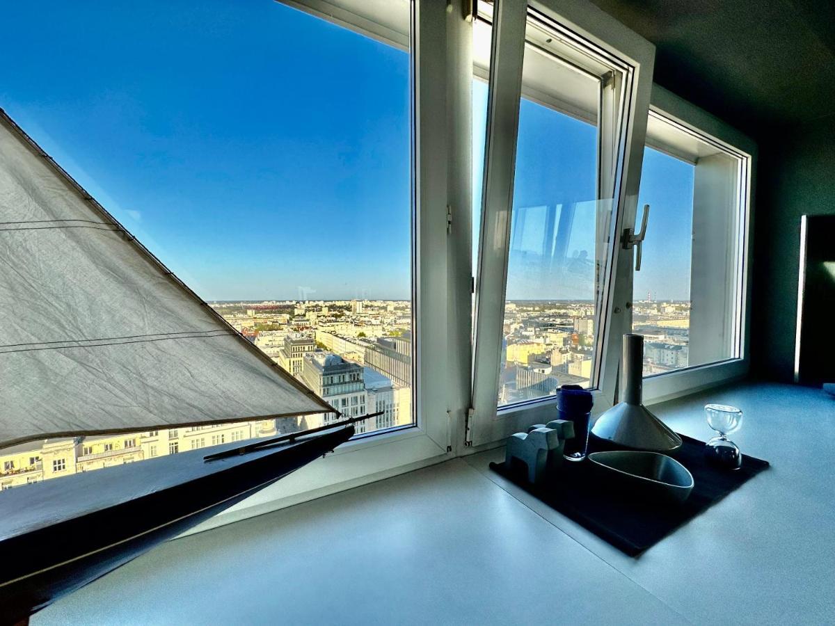 Super Apartament Grey Centrum 2X Metro Fast Wifi 300 Mbs Netflix Appletv Smarttv Spotify Panorama Miasta Warsaw Ngoại thất bức ảnh